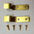 Metcheck M2 Brass Thermometer Clips - Metcheck